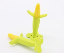 创新硅胶磨牙棒安抚宝宝牙胶玩具